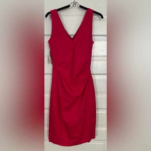 Nicole Miller Atelier Fuchsia Dress, size 10 - Picture 3 of 4